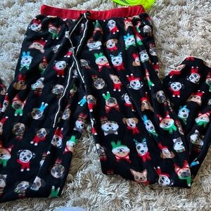 these are so cute dog pj pants would keep them but they don’t fit me